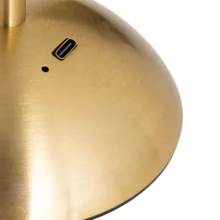 Lámpara de mesa ANETH dorado 30cm
