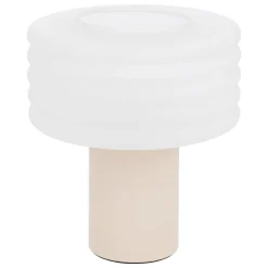 Lámpara de mesa ASTI beige 36x32cm