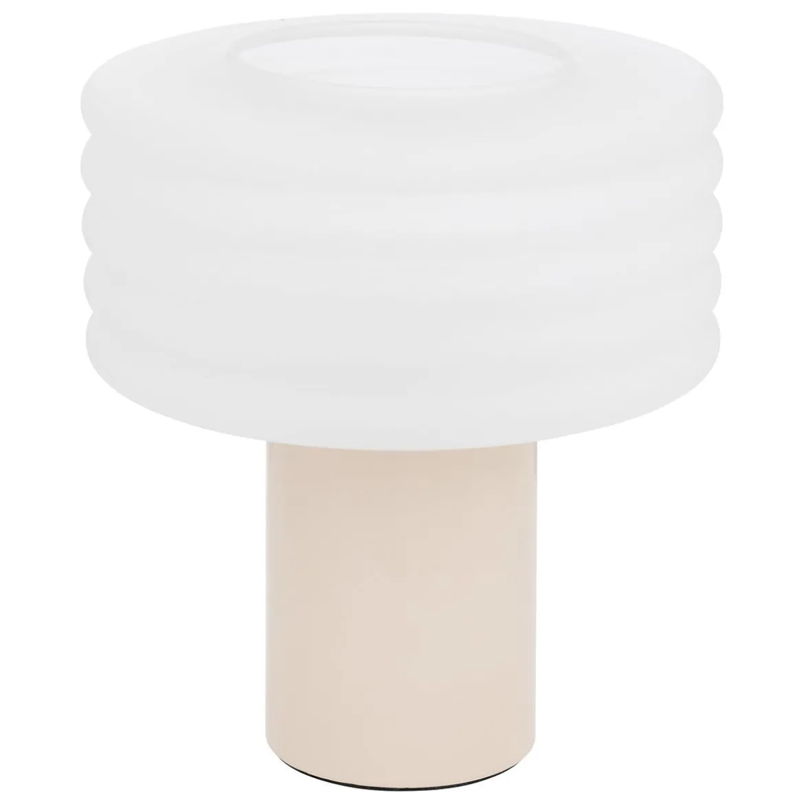 Lámpara de mesa ASTI beige 36x32cm