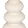 Lámpara de mesa beige de cerámica 42 cm