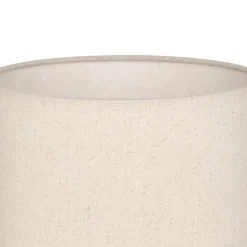 Lámpara de mesa beige de cerámica 42 cm