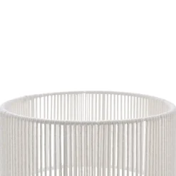 Lámpara de mesa blanco de metal 34cm