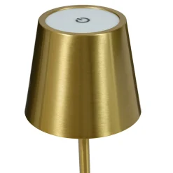 Lámpara de mesa CODY dorado usb 36cm