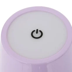 Lámpara de mesa CODY lila usb 36cm