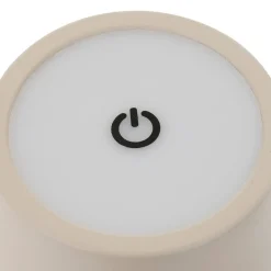 Lámpara de mesa CODY marfil usb 36cm