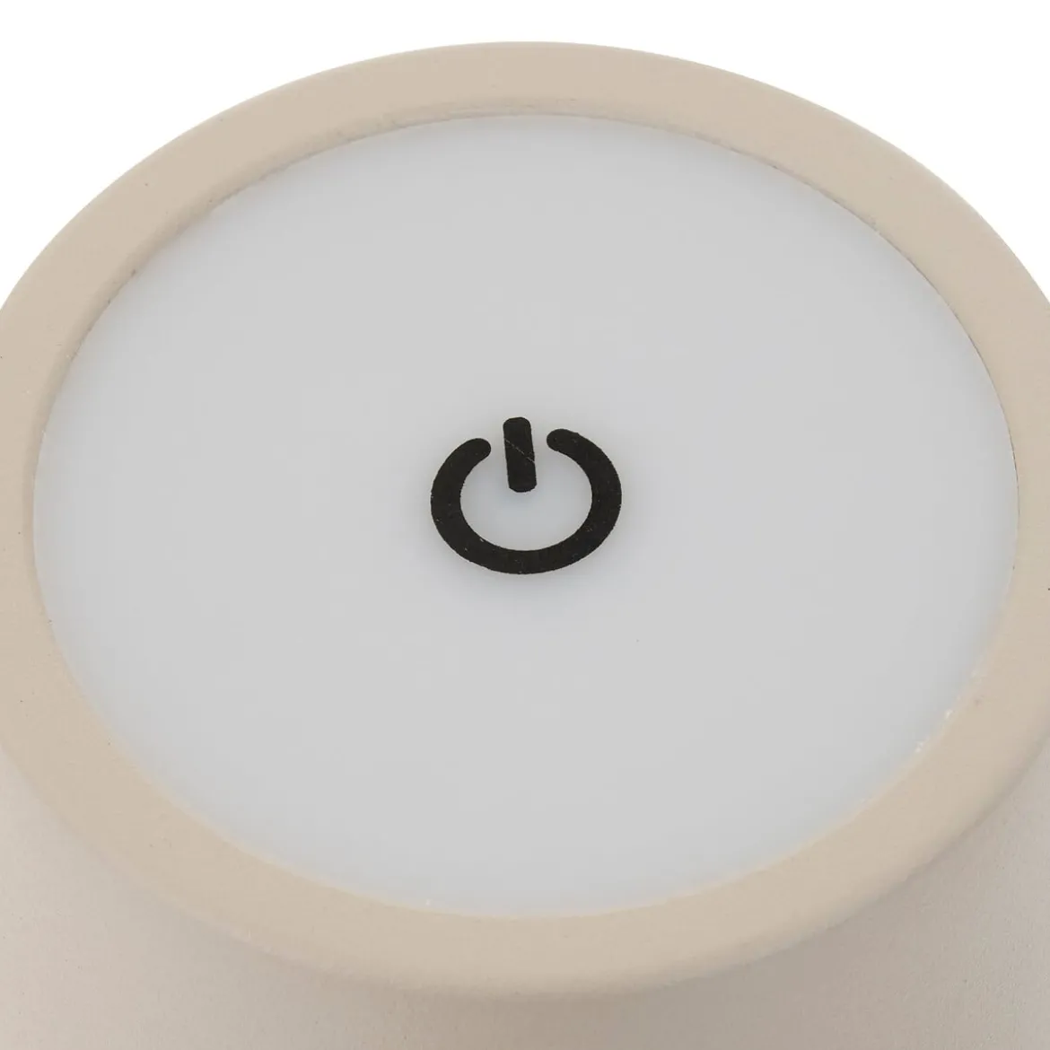 Lámpara de mesa CODY marfil usb 36cm