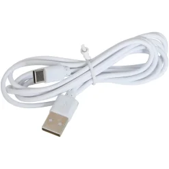 Lámpara de mesa CODY marfil usb 36cm