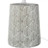 Lámpara De Mesa Cyril Blanca 35.5Cm