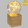 Lámpara De Mesa Deco Flores 17Cm