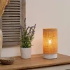 Lámpara de mesa ELVA beige 27cm