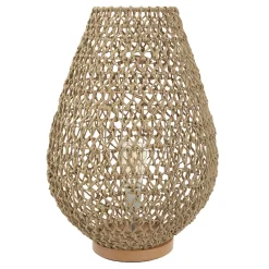 Lámpara De Mesa Etel Beige 37X55Cm