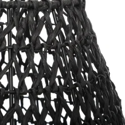 Lámpara De Mesa Etel Negra 37X55Cm