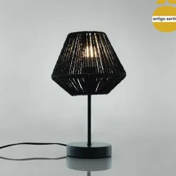 Lámpara De Mesa Etnic Jily Cuerda