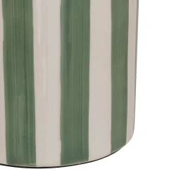 Lámpara de mesa FRIDA verde de cerámica 47cm