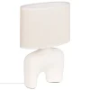Lámpara de mesa GABY blanca