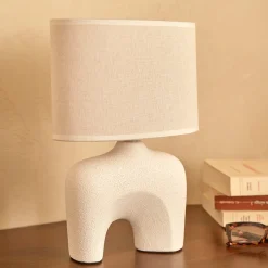 Lámpara de mesa GABY blanca