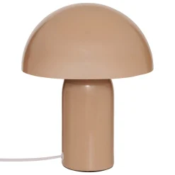 Lámpara de mesa LITO beige de metal