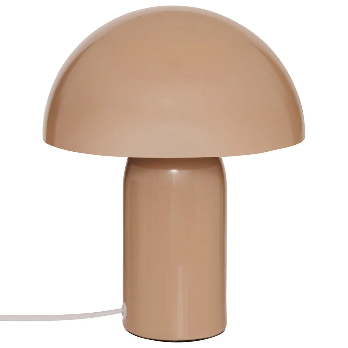 Lámpara de mesa LITO beige de metal