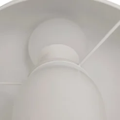 Lámpara de mesa LITO blanca de metal