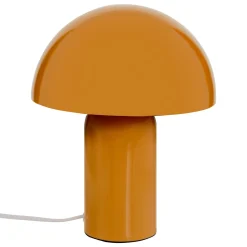 Lámpara de mesa LITO ocre de metal