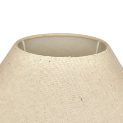 Lámpara de mesa marrón de cerámica 38cm