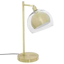 Lámpara De Mesa Metal/Vidrio 48Cm