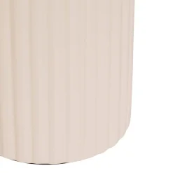 Lámpara de mesa PHYLAS beige de cerámica 45,5cm