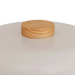 Lámpara de mesa POLA BLANCO de metal 36x27cm