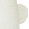 Lámpara De Mesa Raia Blanca En Cerámica 38cm
