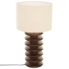 Lámpara de mesa ROCHI de madera mango 60cm