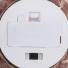 Lámpara De Mesa Rosa De Vidrio Malu