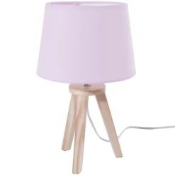 Lámpara De Mesa Rosa 18.5x31x18.5Cm
