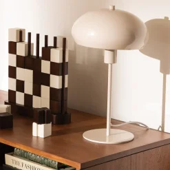 Lámpara de mesa SAVIO en forma de champiñón 38cm