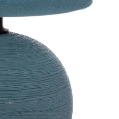 Lámpara De Mesa Timeo Azul 25Cm