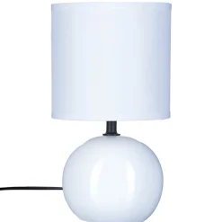 Lámpara De Mesa Timeo Blanca 25Cm