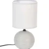 Lámpara De Mesa Timeo Gris 25Cm