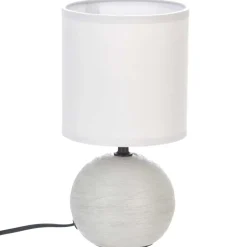 Lámpara De Mesa Timeo Gris 25Cm