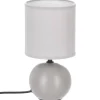 Lámpara De Mesa Timeo Gris 25Cm