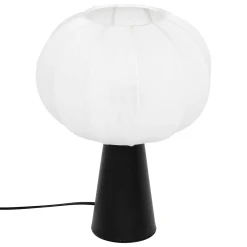 Lámpara de mesa TOBIE negra 33cm