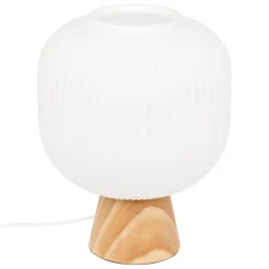 Lámpara de mesa TRAVIS blanca