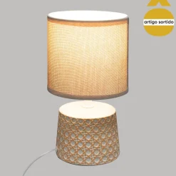 Lámpara De Mesa Yojoa De Cerámica 23Cm