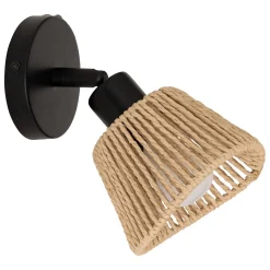Lámpara de pared MYHA beige de cuerda