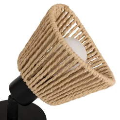 Lámpara de pared MYHA beige de cuerda