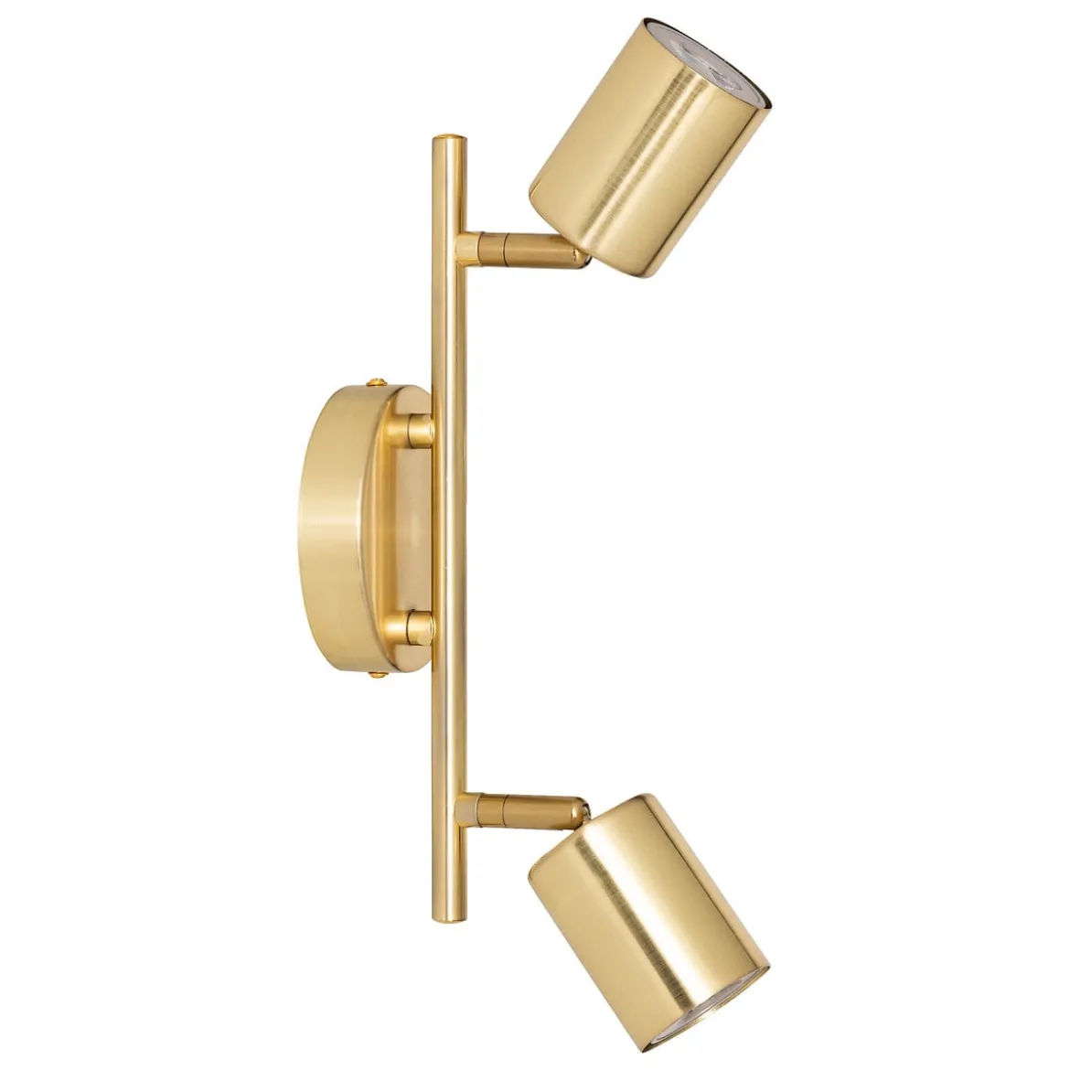 Lámpara de pared VICO dorado con 2 bombillas