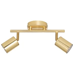 Lámpara de pared VICO dorado con 2 bombillas