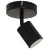 Lámpara de pared VICO negro de metal