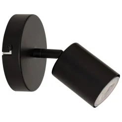 Lámpara de pared VICO negro de metal