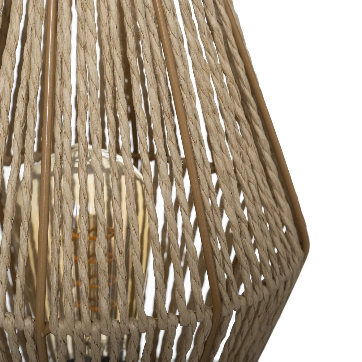 Lámpara De Pie Aissa Beige De Mdf 83Cm
