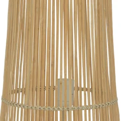 Lámpara De Pie Bambú Beige Mahe
