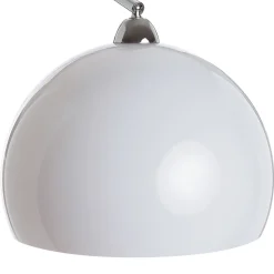 Lámpara De Pie Bola Blanca 185Cm
